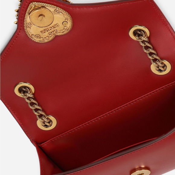 Mini Devotion bag in smooth calfskin - Picture 4 of 11